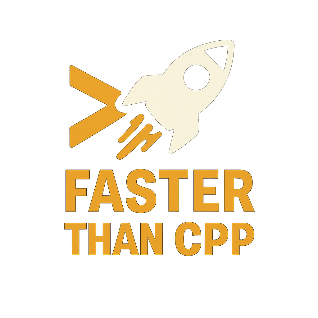 Faster than cpp